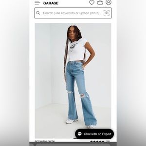 High waisted boyfriend jeans